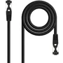 Nanocable Cable de Red RJ45 CAT.8.1 SSTP AWG26, 1 m, Negro